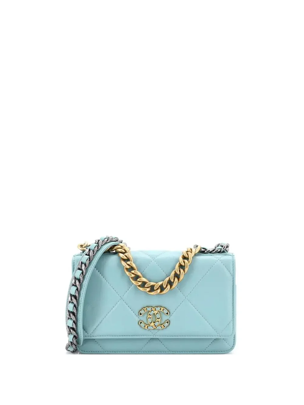 Chanel 19 Wallet On Chain Quilted #233879C42B